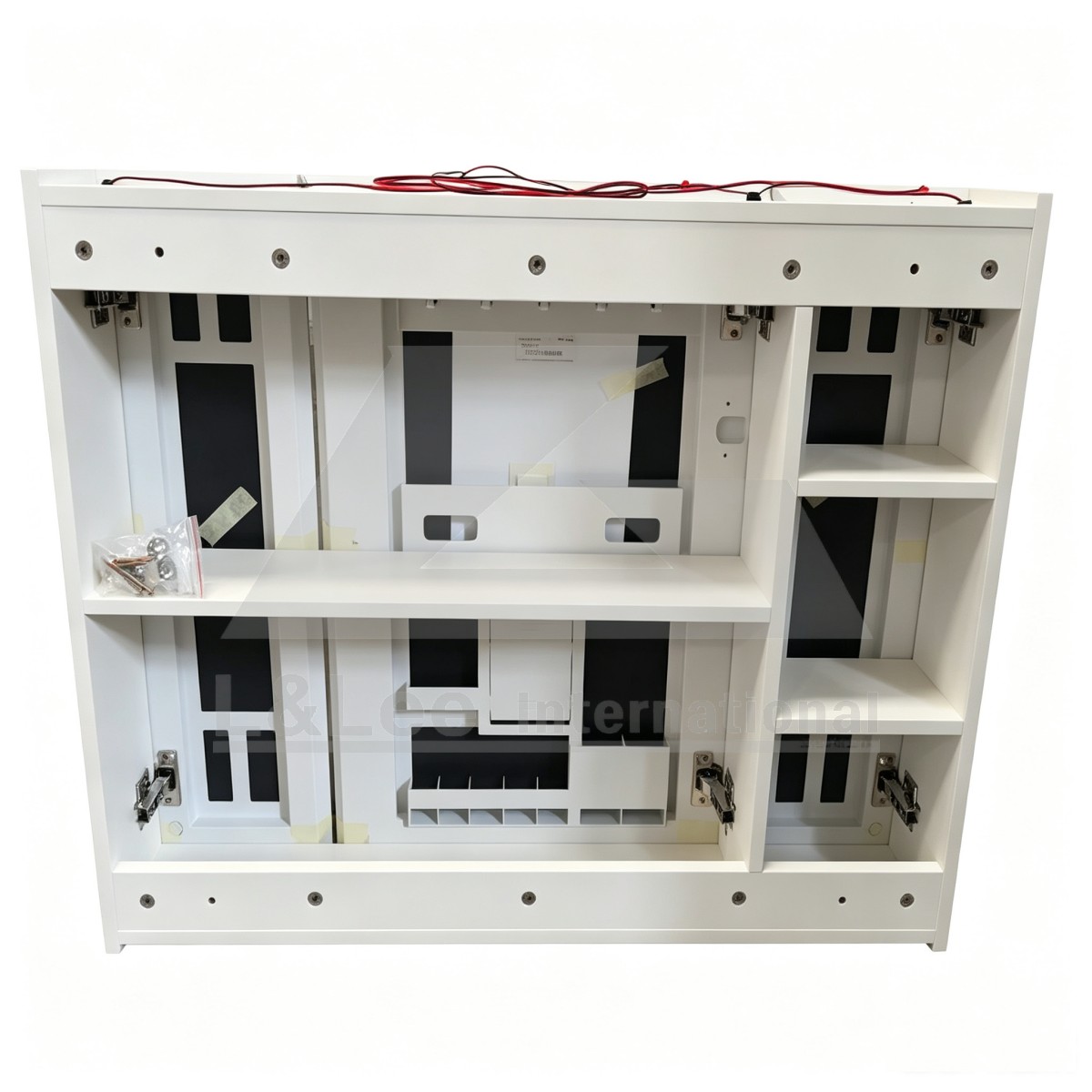  3‑Door Mirror Cabinet with LED Backlight