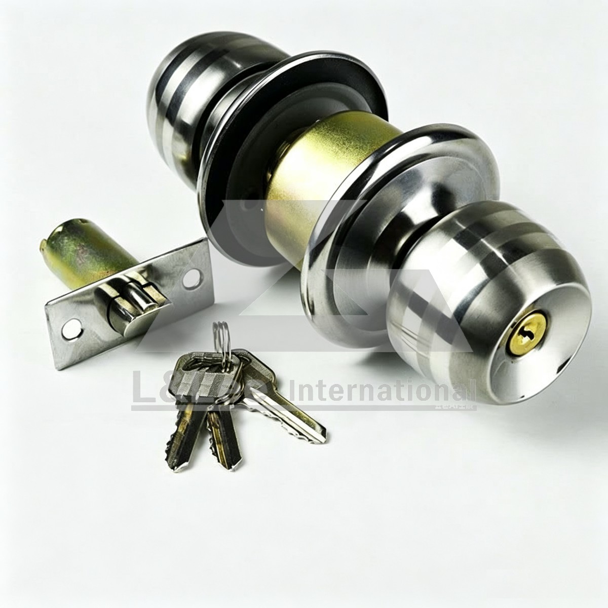 Round Door Knob Lock Set  