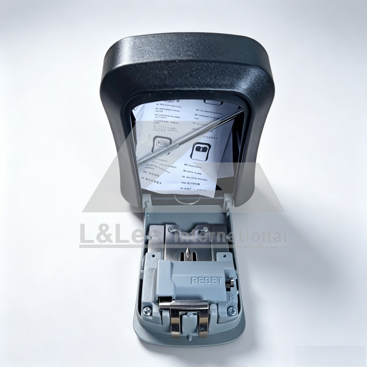 Wall‑Mounted 4‑Digit Combination Key Safe Lock Box 